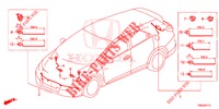 KABELBAUM (8) für Honda CIVIC TOURER DIESEL 1.6 ES 5 Türen 6 gang-Schaltgetriebe 2017