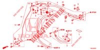 KLIMAANLAGE (FLEXIBLES/TUYAUX) (DIESEL) (RH) für Honda CIVIC TOURER DIESEL 1.6 ES 5 Türen 6 gang-Schaltgetriebe 2017