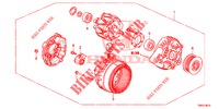 LICHTMASCHINE (DIESEL) (DENSO) für Honda CIVIC TOURER DIESEL 1.6 ES 5 Türen 6 gang-Schaltgetriebe 2017