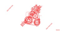 LICHTMASCHINENRIEMEN (DIESEL) für Honda CIVIC TOURER DIESEL 1.6 ES 5 Türen 6 gang-Schaltgetriebe 2017