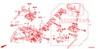 SCHALTHEBEL (DIESEL) für Honda CIVIC TOURER DIESEL 1.6 ES 5 Türen 6 gang-Schaltgetriebe 2017