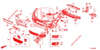 VORDERE STOSSFAENGER  für Honda CIVIC TOURER DIESEL 1.6 ES 5 Türen 6 gang-Schaltgetriebe 2017