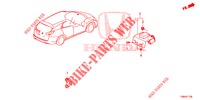 GPS/KAMERA ANTENNE RÜCKANSICHT für Honda CIVIC TOURER DIESEL 1.6 EX 5 Türen 6 gang-Schaltgetriebe 2017