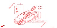 KABELBAUM (6) (RH) für Honda CIVIC TOURER DIESEL 1.6 EX 5 Türen 6 gang-Schaltgetriebe 2017
