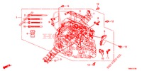 MOTORKABELBAUM (DIESEL) für Honda CIVIC TOURER DIESEL 1.6 EX 5 Türen 6 gang-Schaltgetriebe 2017