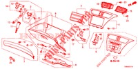 INSTRUMENT, ZIERSTUECK (COTE DE PASSAGER) (RH) für Honda CIVIC TOURER DIESEL 1.6 EXGT 5 Türen 6 gang-Schaltgetriebe 2017