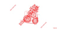 LICHTMASCHINENRIEMEN (DIESEL) für Honda CIVIC TOURER DIESEL 1.6 EXGT 5 Türen 6 gang-Schaltgetriebe 2017