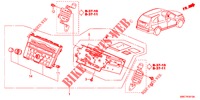 AUDIOEINHEIT  für Honda CR-V 2.0 ES 5 Türen 5 gang automatikgetriebe 2012