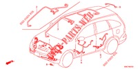 KABELBAUM (RH) (2) für Honda CR-V 2.0 ES 5 Türen 5 gang automatikgetriebe 2012
