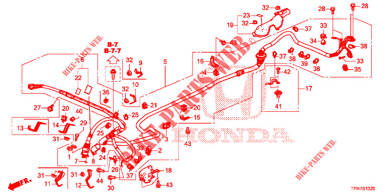    CABLE HAUTE TENSION für Honda CR-V HYBRID 2.0 BASE 5 Türen E-CVT 2020